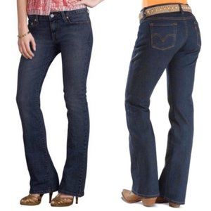 Levi’s 545 Low Boot Cut Dark Wash Jeans